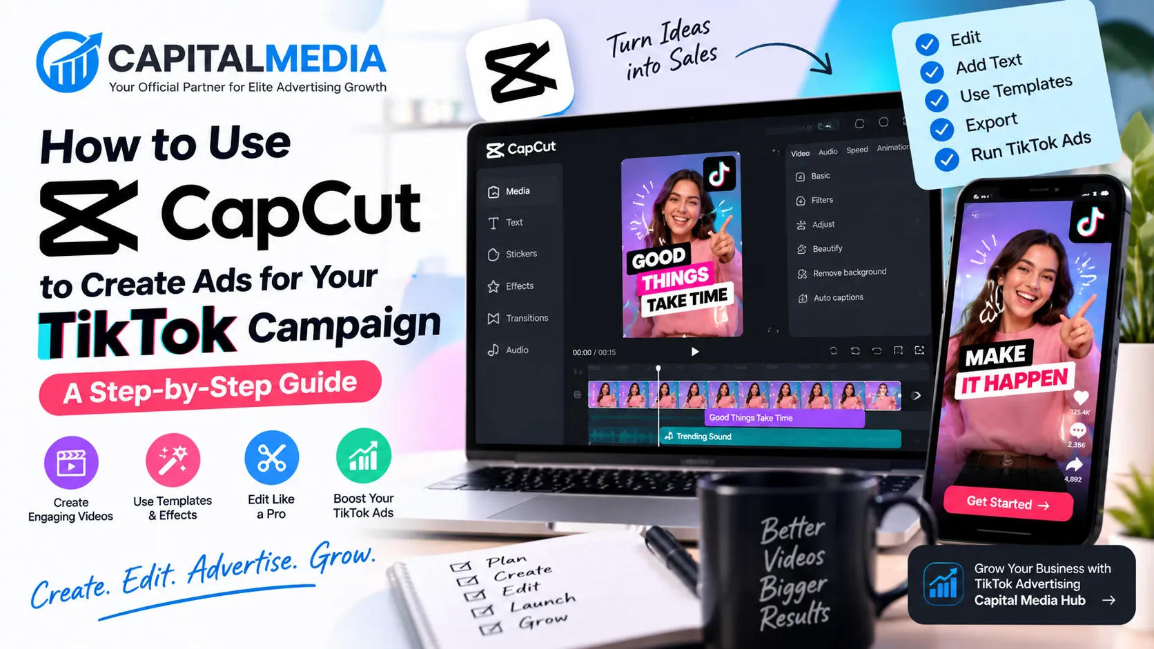 How To Use Capcut To Create Ads For Tiktok Campaigns